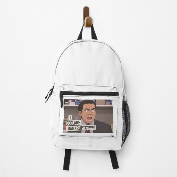 Item preview, Michael Scott Quote – “I Declare Bankruptcy!” – The Office Anime Style designed and sold by Enea Kelo.