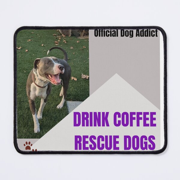 Item preview, Drink Coffee Rescue Dogs 2 designed and sold by PawtyParty.