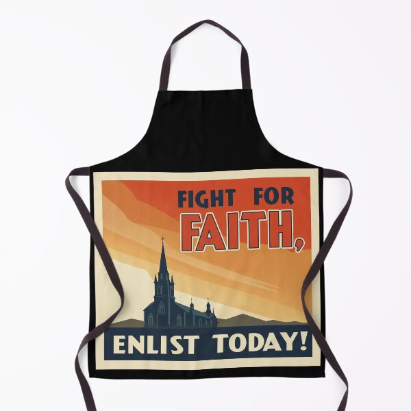 Item preview, Fight for faith, Enlist today designed and sold by GOD IS GOOD.