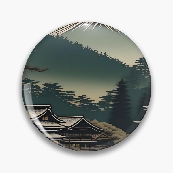 Item preview, Mount Fuji Sunrise – Japanese Wood Block Print Landscape designed and sold by Vandy Fullam.