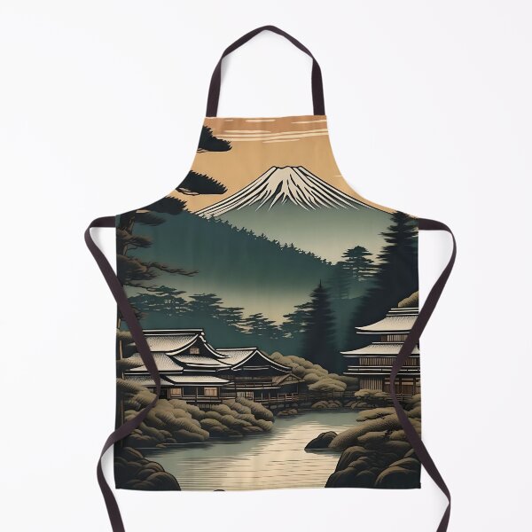 Item preview, Mount Fuji Sunrise – Japanese Wood Block Print Landscape designed and sold by Vandy Fullam.