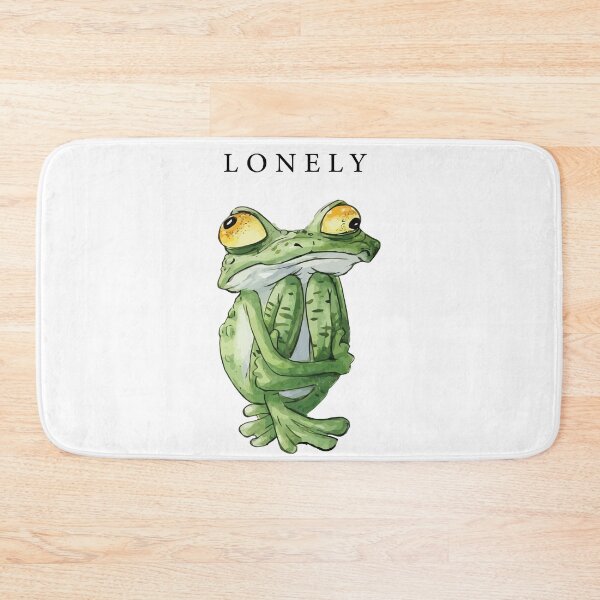 Item preview, Sad Lonely Frog Hugging Itself designed and sold by artistcamellia.