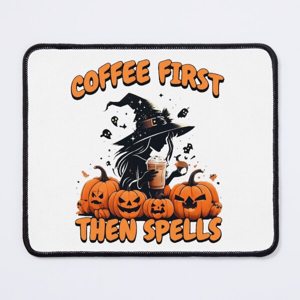 Item preview, Cute Witch Halloween Fall Coffee Aesthetic designed and sold by AmabelleAtelier.