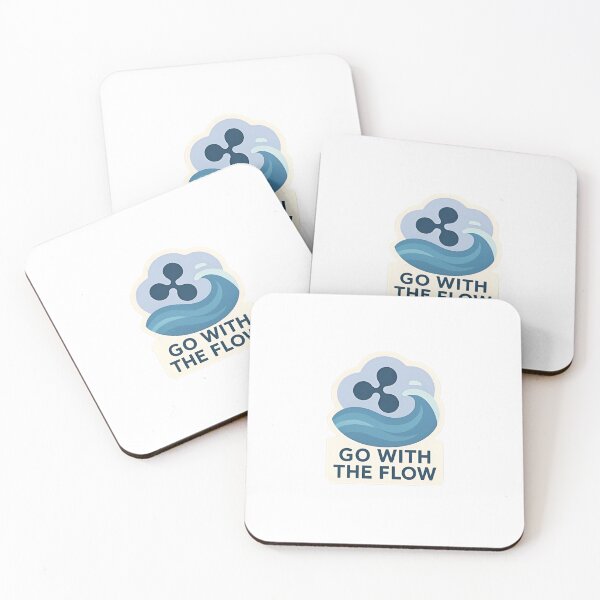Item preview, Ripple wave icon – "Go with the Flow" designed and sold by RobinDoodles.