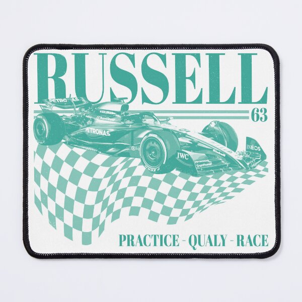 Item preview, George Russell – W16 F1 Creative Illustration designed and sold by SEGABU | Digital Art & Web Craft.