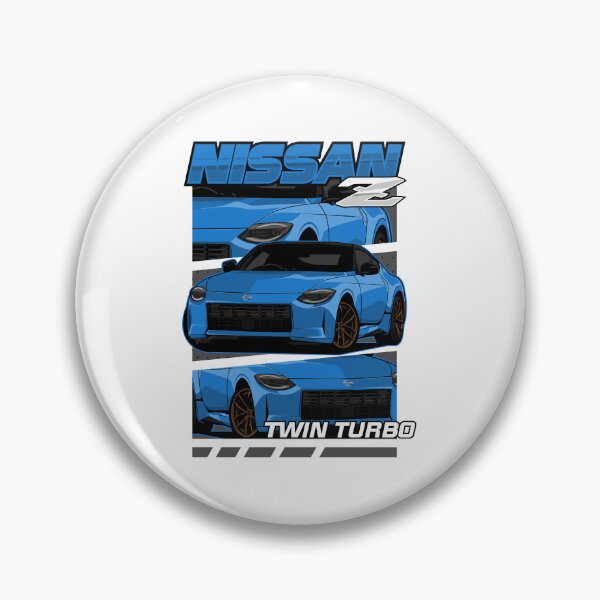 Item preview, Nissan Z Twinn Turbo Blue designed and sold by vektoranda.