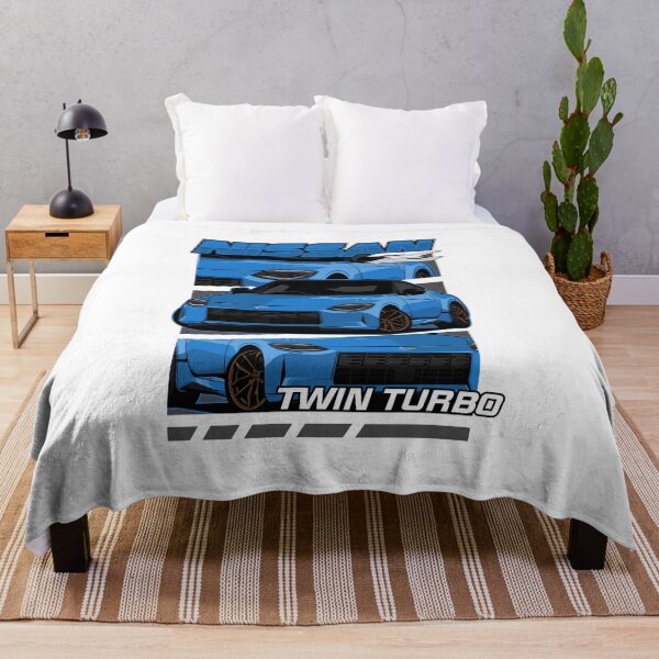Item preview, Nissan Z Twinn Turbo Blue designed and sold by vektoranda.
