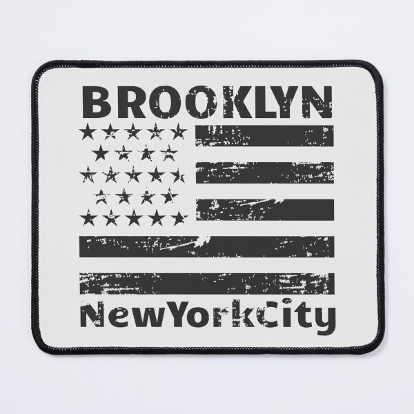 Item preview, Brooklyn Vintage Urban Grunge Flag designed and sold by Voodoo Store Paranormal Collections.