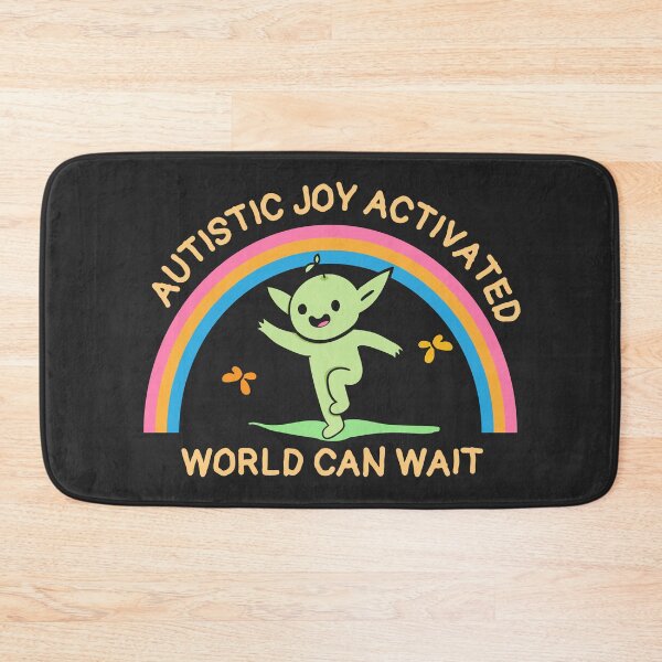 Item preview, Autistic Joy Activated - Cute Goblin designed and sold by GoblinChic.