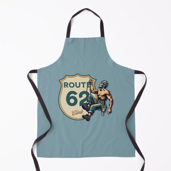 Item preview, Route 62 Climb, Vintage Rock Climber. designed and sold by AfricaSkyBlue.