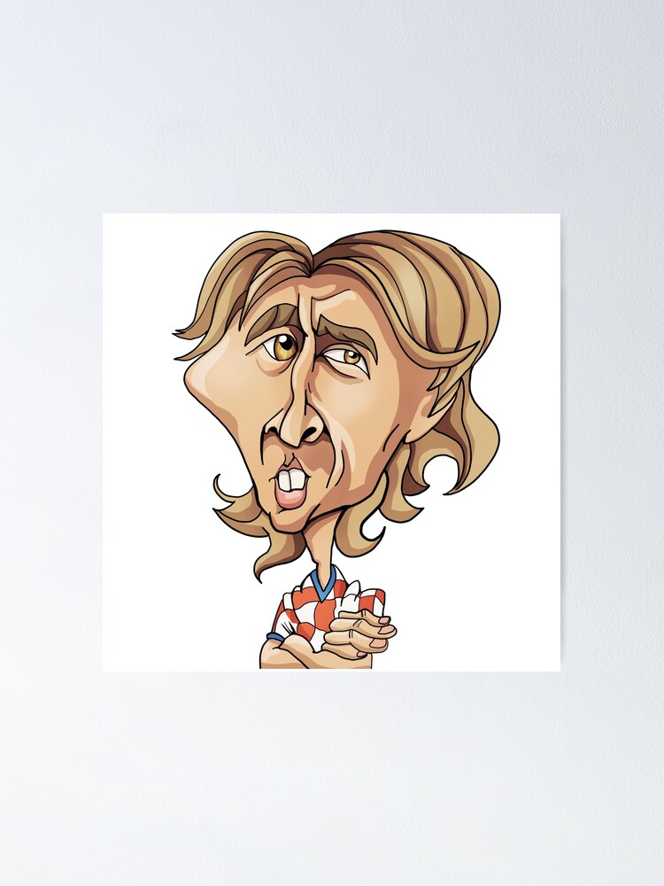 "Luka Modric" Poster by carloscastro | Redbubble