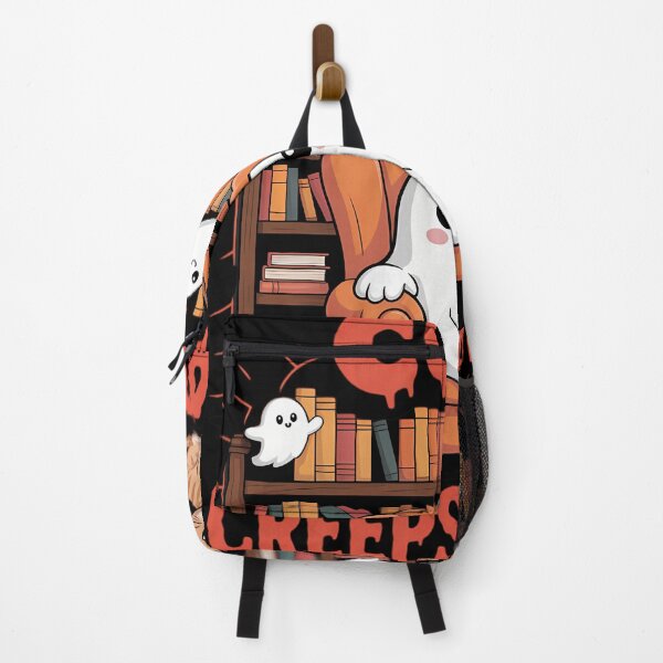 Item preview, Ghost in Library with Cozy Creepy Vibes designed and sold by WalshDrawnLaugh.