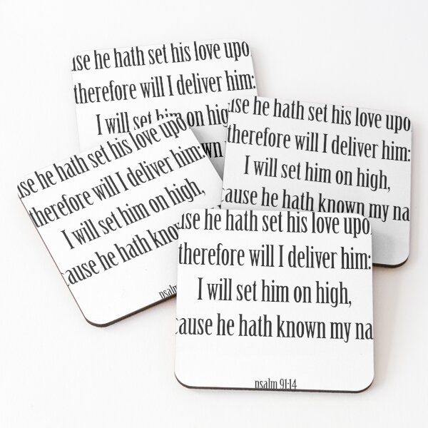 Item preview, Psalm 91:14 says our Lord designed and sold by Gaviani Design Studio.