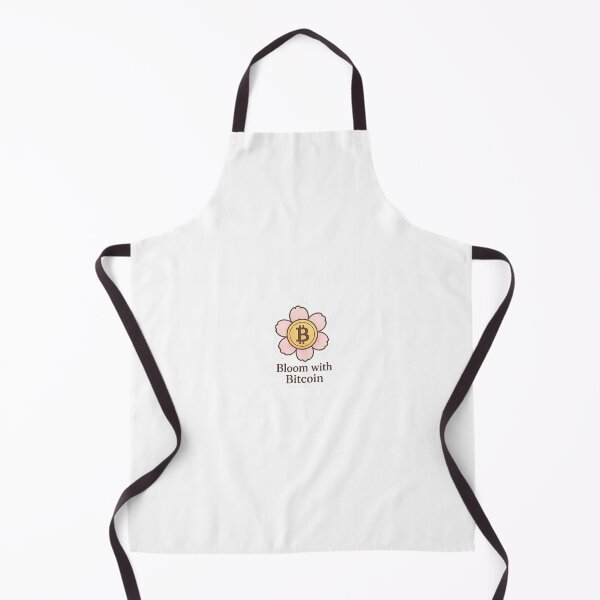 Item preview, Bitcoin flower – "Bloom with Bitcoin" designed and sold by RobinDoodles.