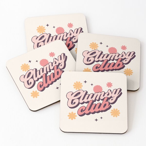 Item preview, Clumsy club typography Morcaworks designed and sold by Morcawork.