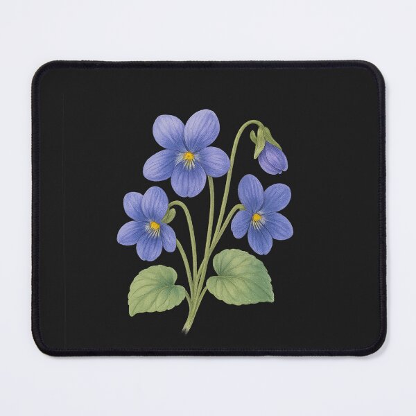 Item preview, Blue Violet (Viola odorata) – Watercolor Botanical designed and sold by TrixiDesigns.