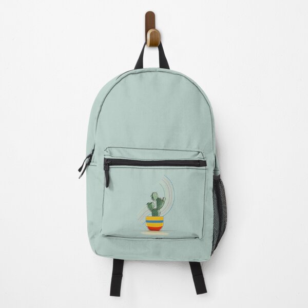 Item preview, Minimalist Tiny Cactus in Colorful Pot – Cute Plant Lover Illustration designed and sold by VectiveLab.