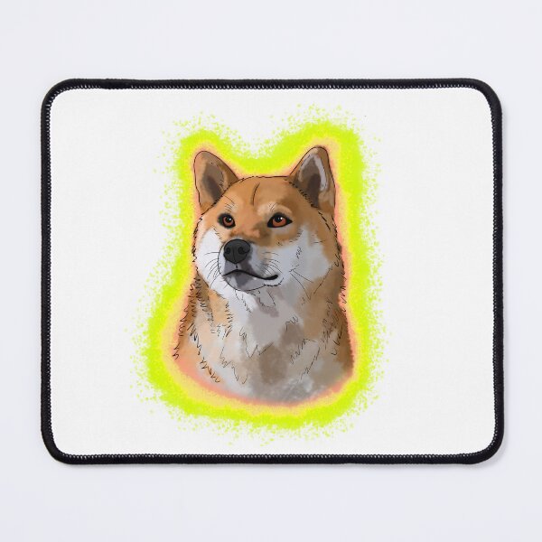 Item preview, golden shiba inu yellow splash designed and sold by DawnCatcher20.