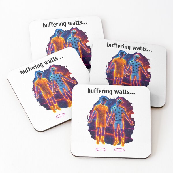 Item preview, Funny Cycling Watts Quote - Modern Cycling Art Print designed and sold by bekksa.