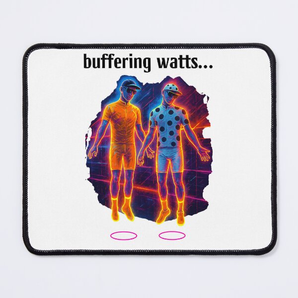 Item preview, Funny Cycling Watts Quote - Modern Cycling Art Print designed and sold by bekksa.