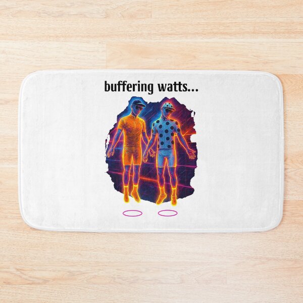 Item preview, Funny Cycling Watts Quote - Modern Cycling Art Print designed and sold by bekksa.