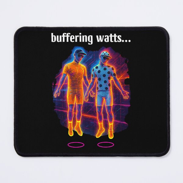 Item preview, Cycling Watts - Funny Quote & Modern Cycling Art Print designed and sold by bekksa.