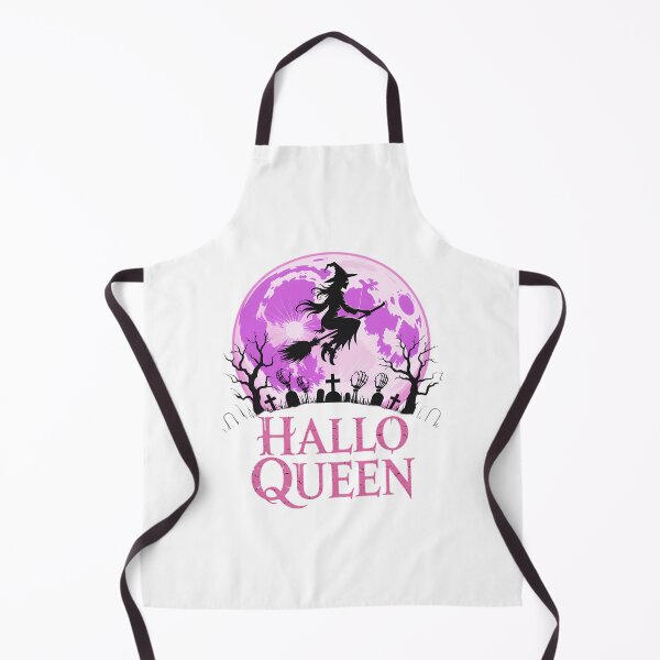 Item preview, Halloween Witch on Broomstick Hallo Queen Women Ladies Girls designed and sold by WalshDrawnLaugh.