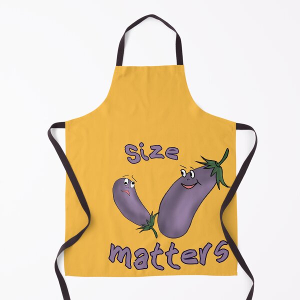Item preview, size matters.two purple eggplants. funny. designed and sold by illeN-Art-World.