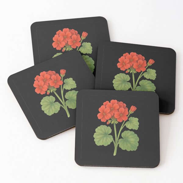 Item preview, Red Geranium (Pelargonium) – Watercolor Botanical designed and sold by TrixiDesigns.