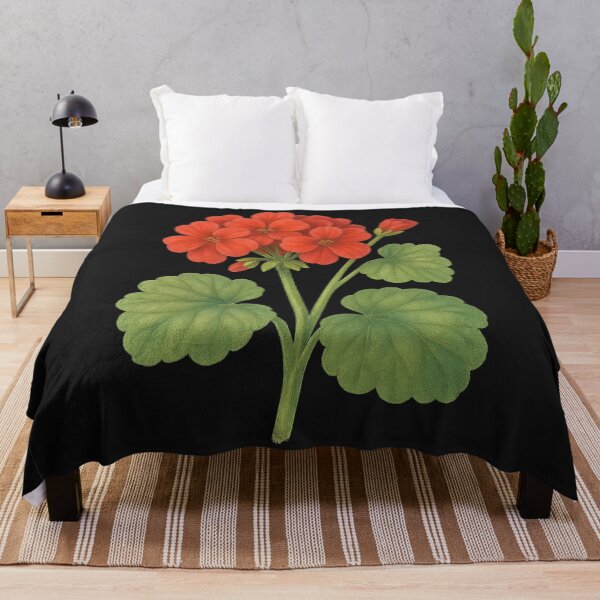 Item preview, Red Geranium (Pelargonium) – Watercolor Botanical designed and sold by TrixiDesigns.