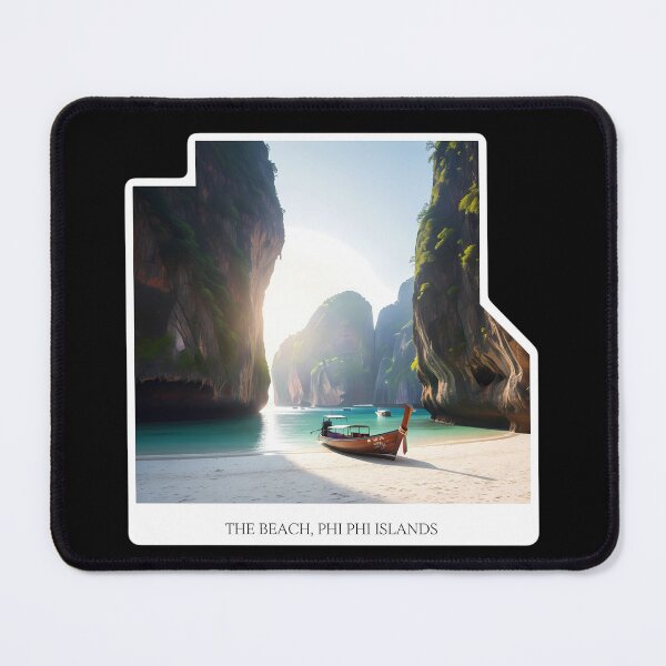 Item preview, Phi Phi Islands: A Majestic and Serene Maya Bay Artwork designed and sold by Digital Dreams Arts.