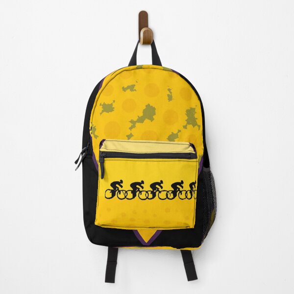 Item preview, Cycling Wall Art – Peloton Riders Among Sunflowers – Minimalist French Countryside Bike Scene – Yellow Summer Illustration designed and sold by bekksa.