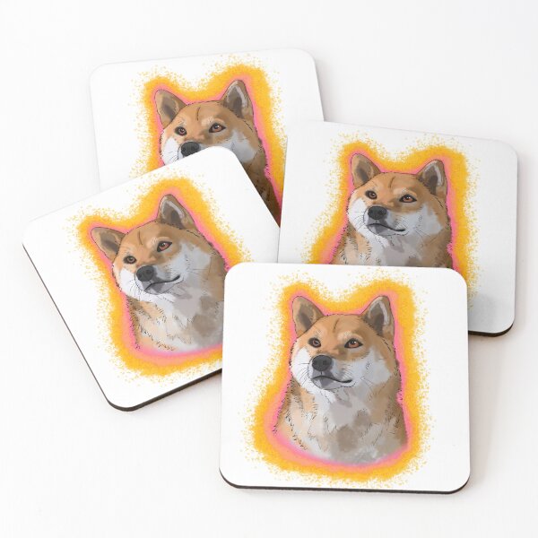 Item preview, golden shiba inu orange splash designed and sold by DawnCatcher20.