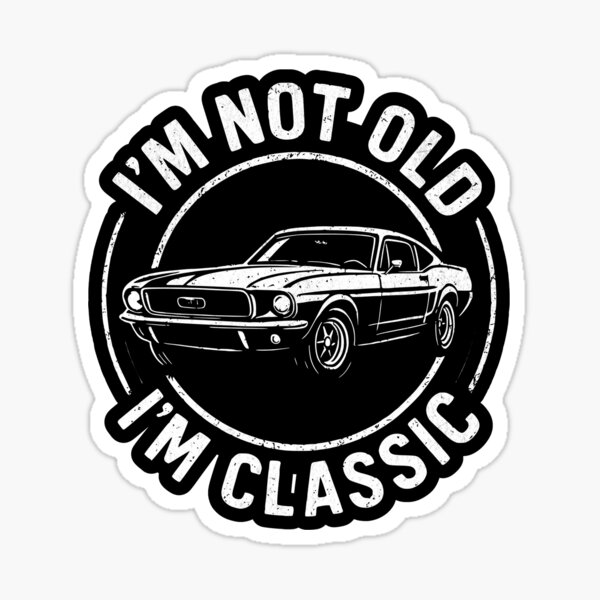 Artikel-Vorschau von Ich bin nicht alt, ich bin ein klassisches Oldtimer-Design, designt und verkauft von DesignedByMarty.