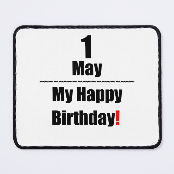 Item preview, 1 May Birthday designed and sold by ariksworld.