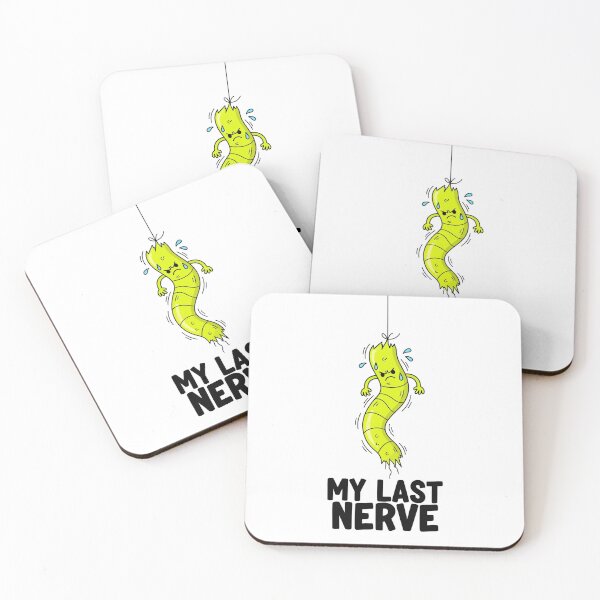 Item preview, Funny “My Last Nerve” Cartoon Illustration – Humor and Frustration designed and sold by Cloud-Riders.