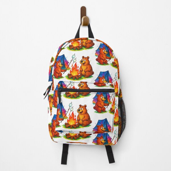 Item preview,  Funny Camping Design in Vibrant Alcohol Ink designed and sold by optimusprime39.