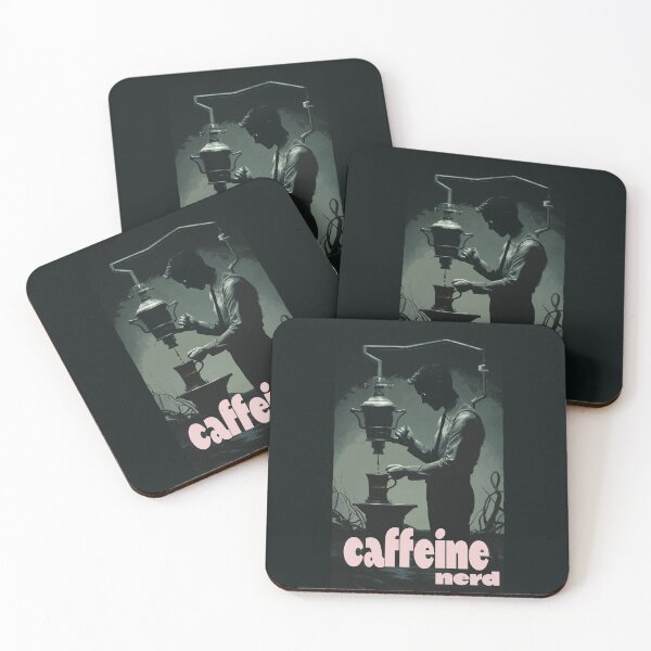 Item preview, Caffeine Nerd - Cult Coffee - Coffee Ritual - Worship Coffee designed and sold by bekksa.