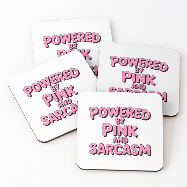 Item preview, Powered By Pink And Sarcasm! Pink Girl designed and sold by PMCreative.