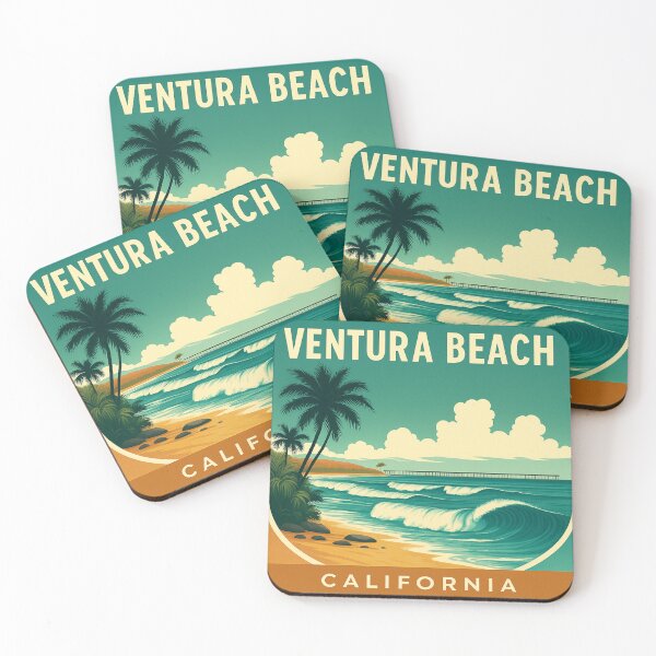 Item preview, Ventura Beach - California designed and sold by VelvetRoom.
