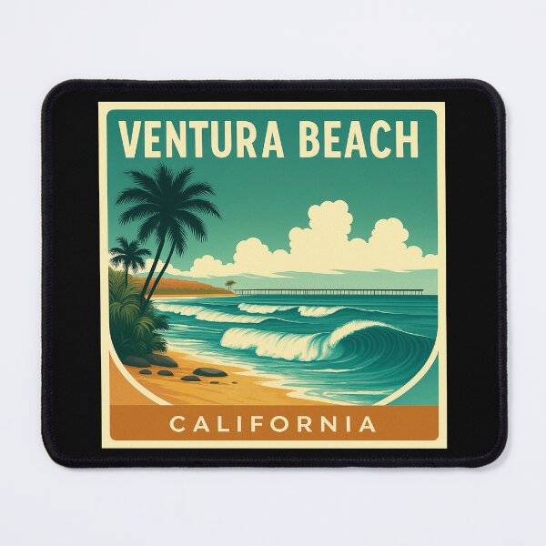 Item preview, Ventura Beach - California designed and sold by VelvetRoom.