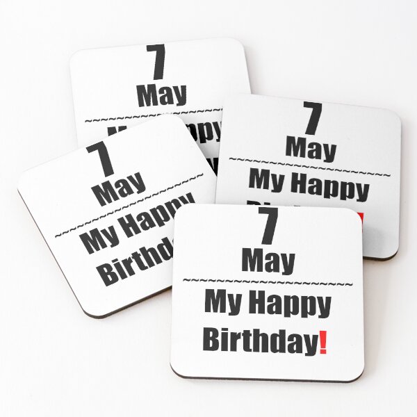 Item preview, 7 May Birthday designed and sold by ariksworld.