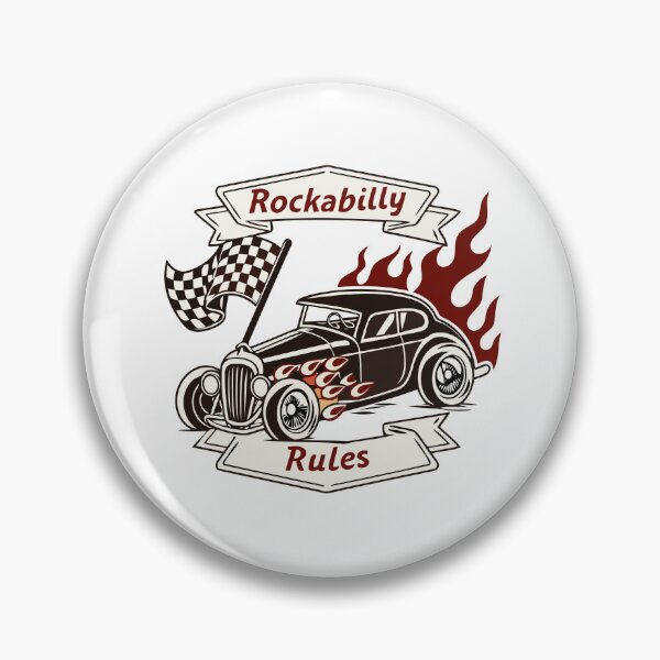 Item preview, Rockabilly - Rockabilly Rules - #RR0002-3 designed and sold by Vex Carver.