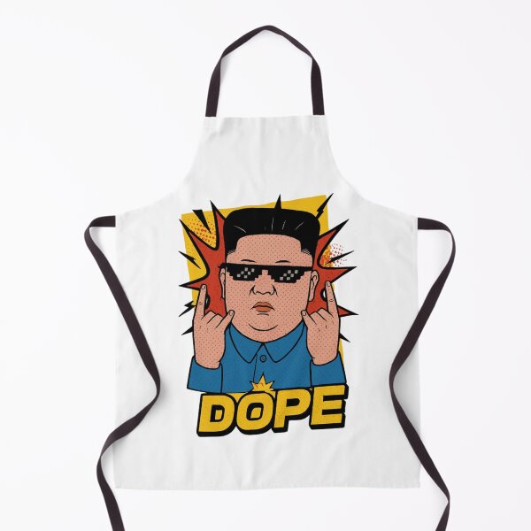 Item preview, Dope, Supreme Leader, North Korea, parody, funnyfits70, Humor, Funny, retro, vintages, funny quotes, animal humor, designed and sold by FunnyFits70.