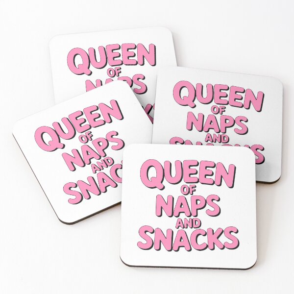 Item preview, Queen of Naps and Snacks! Pink Girly designed and sold by PMCreative.