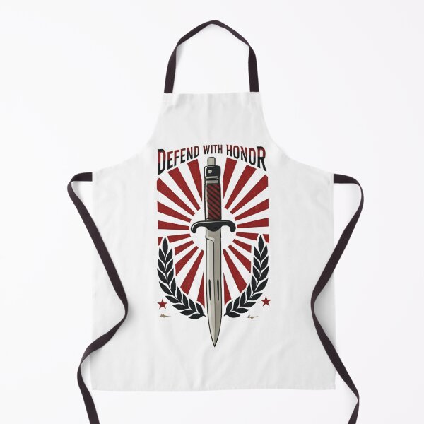 Item preview, Retro Propaganda Bayonet T-Shirt | Defend with Honor War Poster Design designed and sold by Uglyandcute.