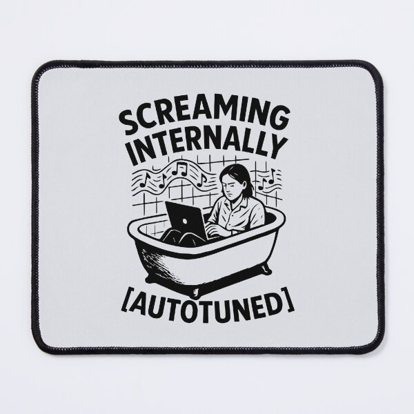 Item preview, Screaming Internally (Autotuned)" - Meme T-Shirt designed and sold by Single Use Persona.
