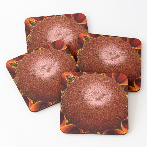 Item preview, Macro of Dark Orange Flower Center designed and sold by Goiko7Margarita.