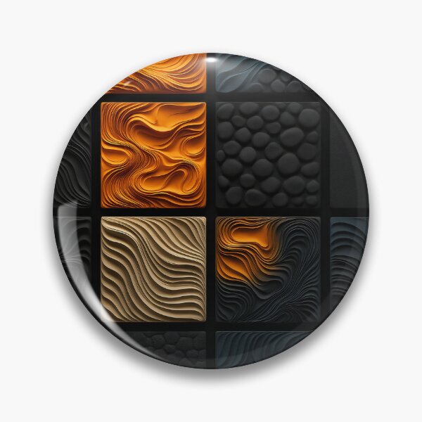 Item preview, Textured Geometry Tiles designed and sold by Kaleidoscope Print.
