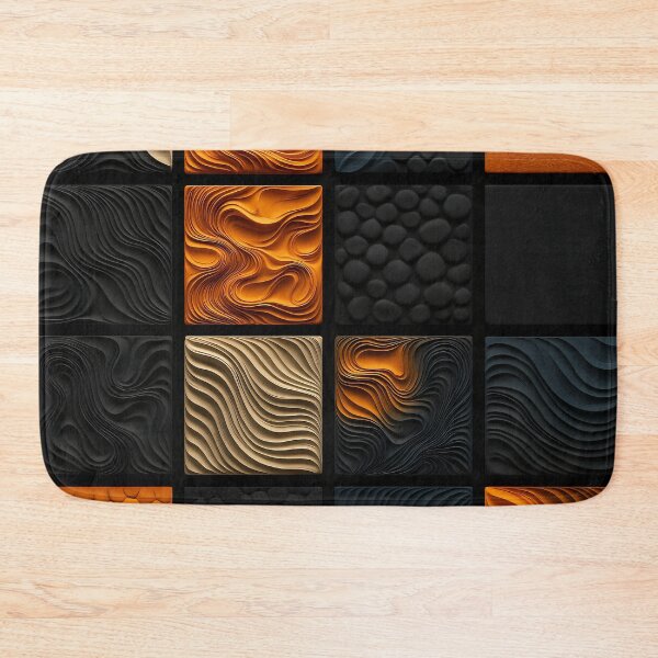 Item preview, Textured Geometry Tiles designed and sold by Kaleidoscope Print.